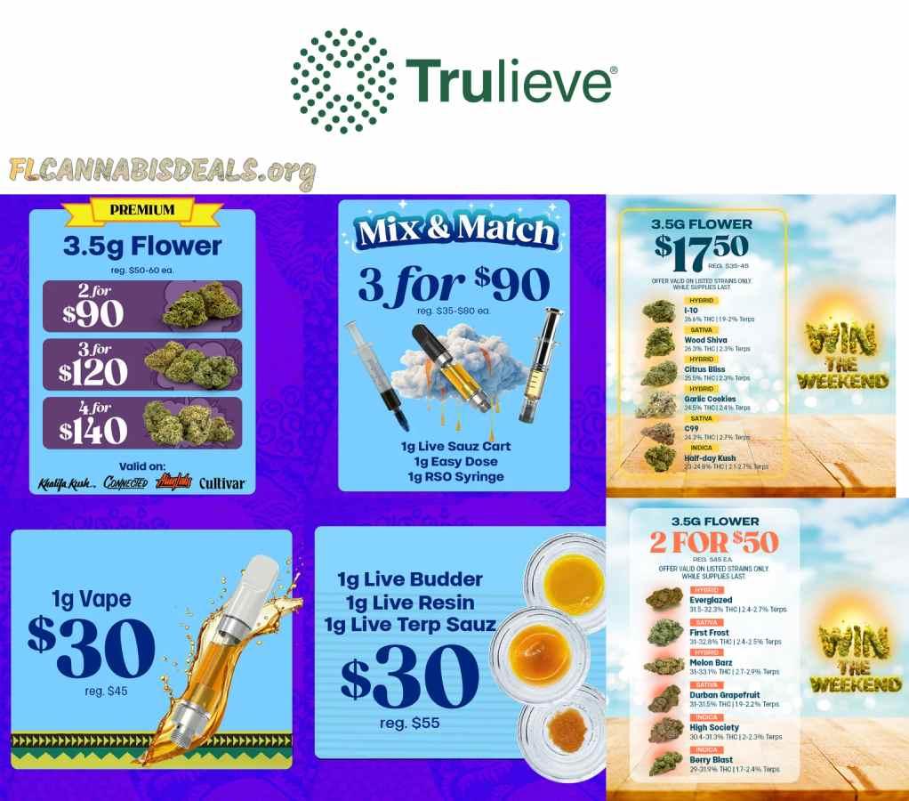 Mix & Match Deals, BOGO, and Flower Specials - Cannabis deal image