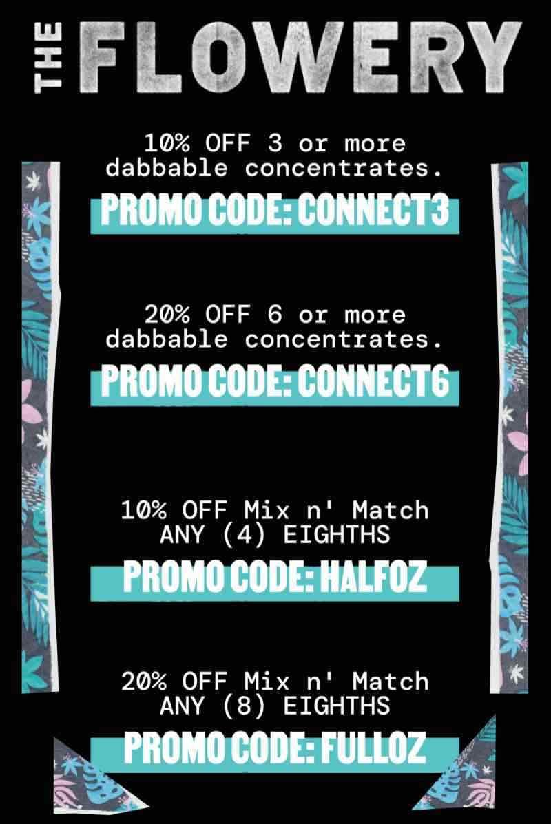 Concentrate & Eighth Deals with Promo Codes - Cannabis deal image