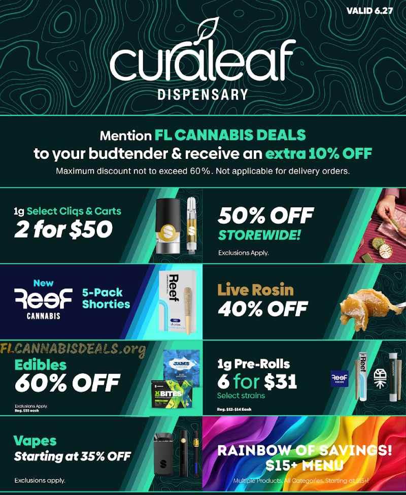 Storewide Savings & Bundle Deals - Cannabis deal image