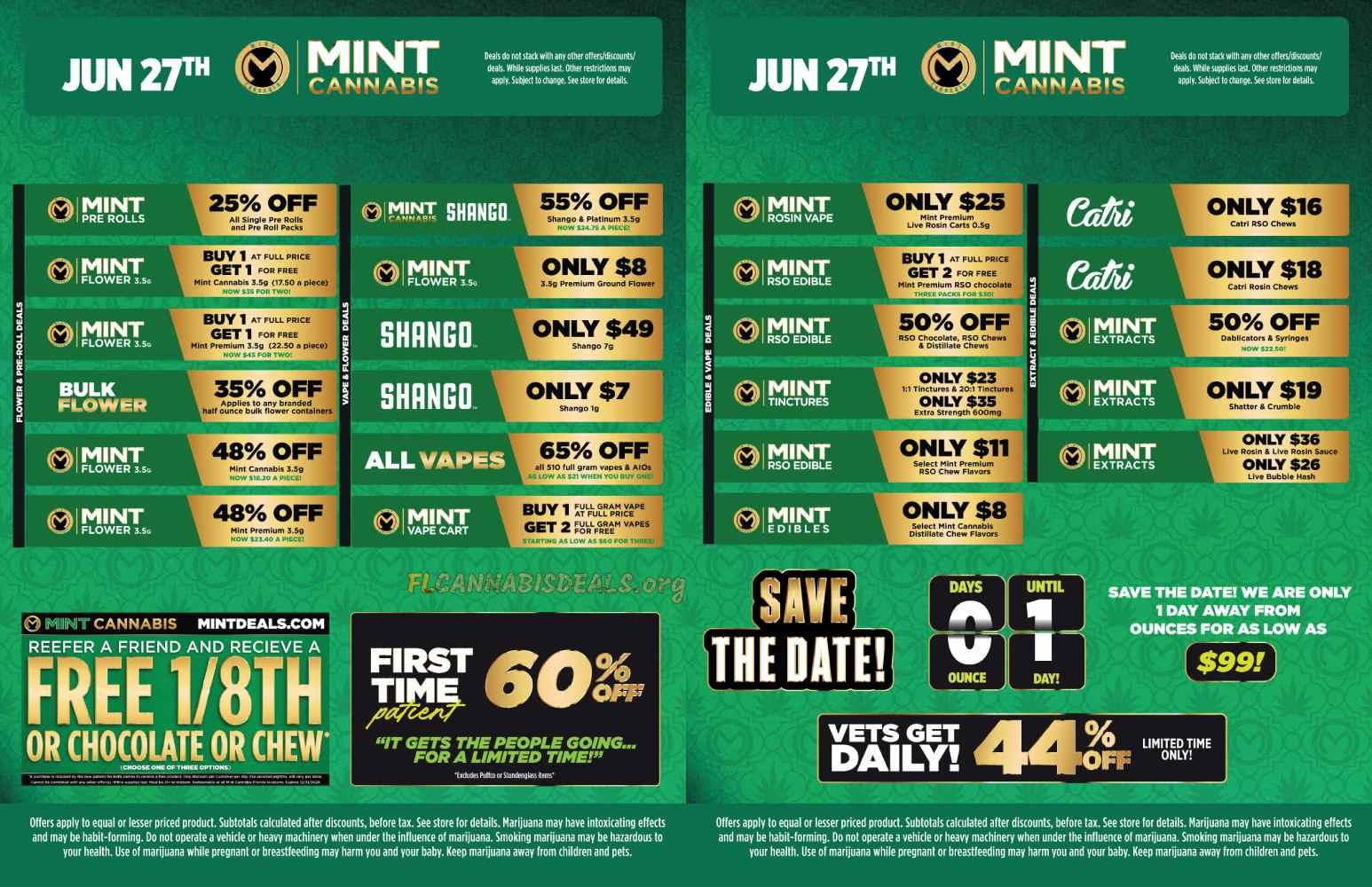 Daily Deals & BOGO Offers Galore! - Cannabis deal image
