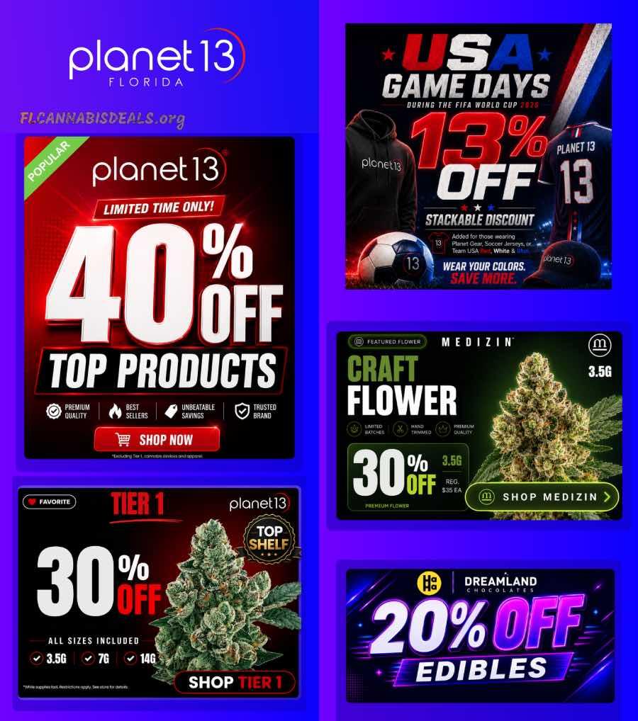 40% Off Top Products & Daily Deals - Cannabis deal image