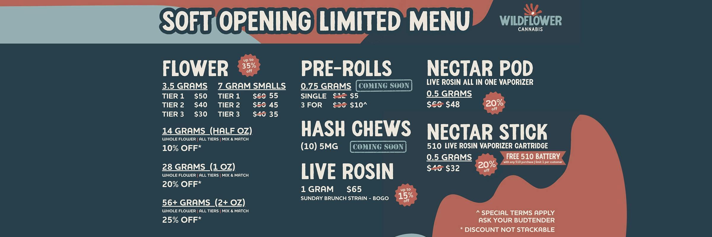 Live rosin vapes: Nectar Pod $48 & Nectar Stick $32 - Cannabis deal image